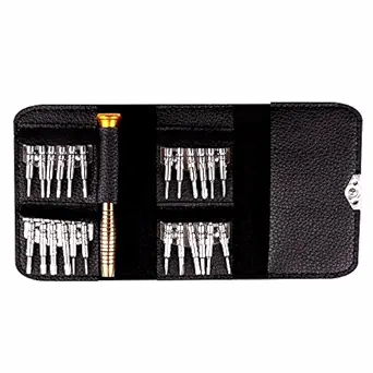 LAFILLETTE 25 in 1 Small Precision Screwdrivers Set, Repair Tool Kits, for PC, Eyeglasses, Mobile Phone, Digital Camera, Laptop and Other Appliances Electronic Repair Tool Kit