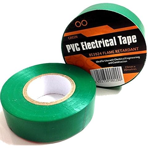 Falcon Green Electrical Insulation Tape 19mm x 20m Cover