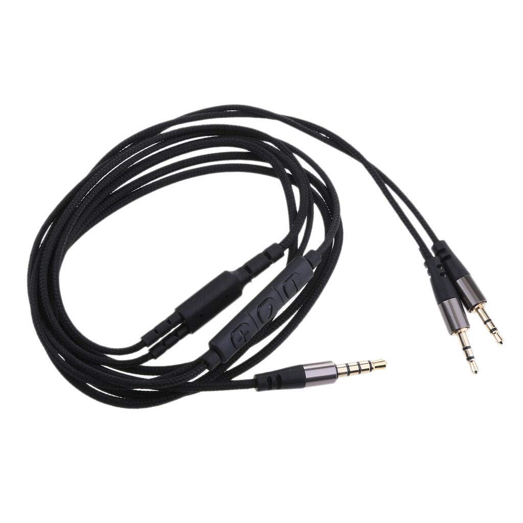 ELECTROPRIMEELECTROPRIME Upgrade Audio Cable w/Mic for Sol Republic Master Tracks HD V8/V10/V12