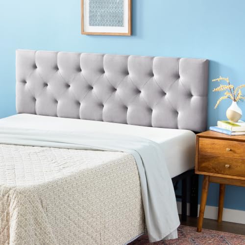 Lucid Mid-Rise Upholstered Headboard - Diamond Tufted - Padded...
