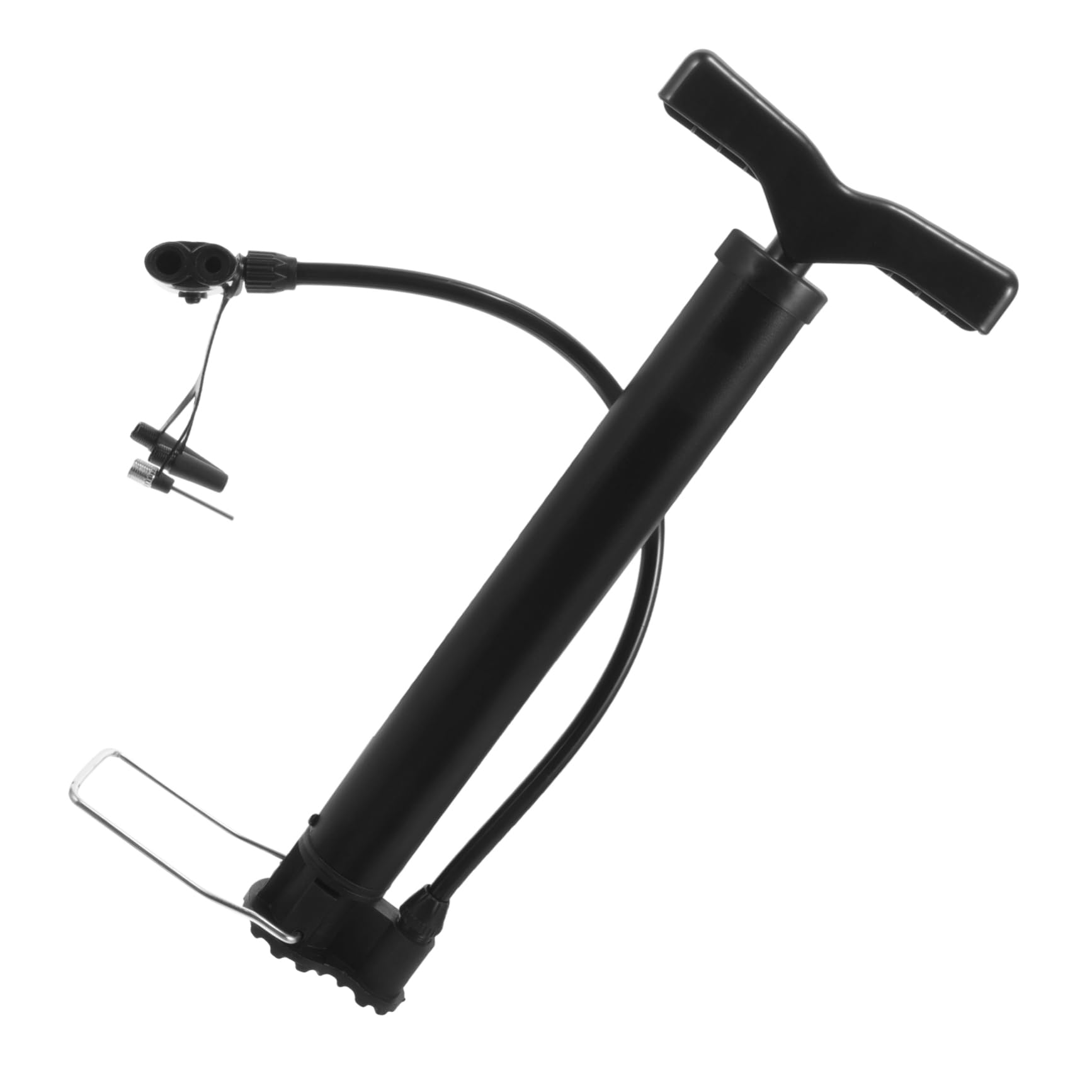 VANZACK 5 Piezas De Bola Hinchador Bicicleta Pelota Yoga Inflador De Bicicleta De Balón De Fútbol De Baloncesto Manual para Globos De Fútbol Acero
