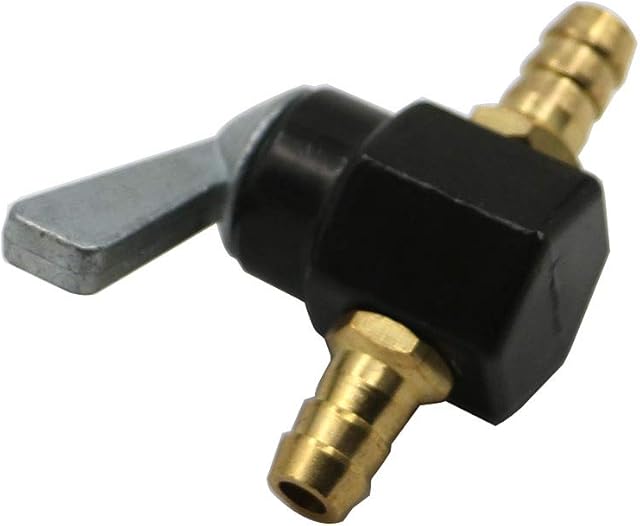 Alpha Rider Universal 8mm motorcycle Off-road ATV Scooter In-line Fuel Petrol Tap Switch Petrol Gas Fuel Tap Petcock Valve