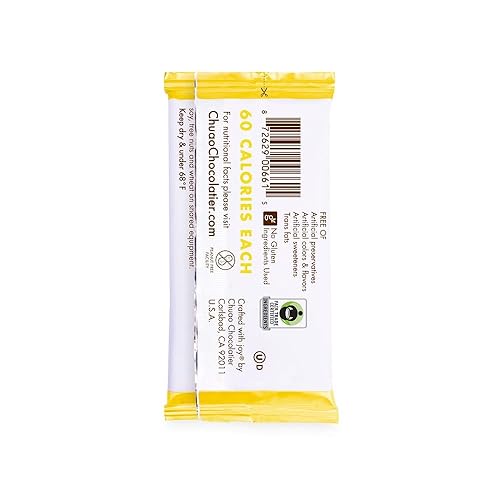 Miniatura 3 de chuao Chocolatier Potato Chip chocopodsMini Barras de chocolate (24-Pack)