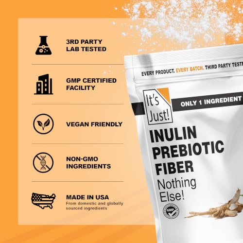 It's Just! Inulin Prebiotic Fiber Powder