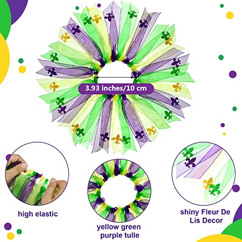 Disfraz para perro niña Mardi Gras 3 piezas talla S miniatura 4