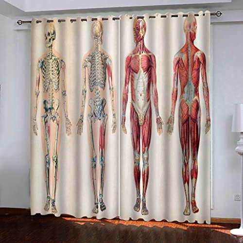 Rideaux et draperies isolant thermiques opaques pour salon 175 cm