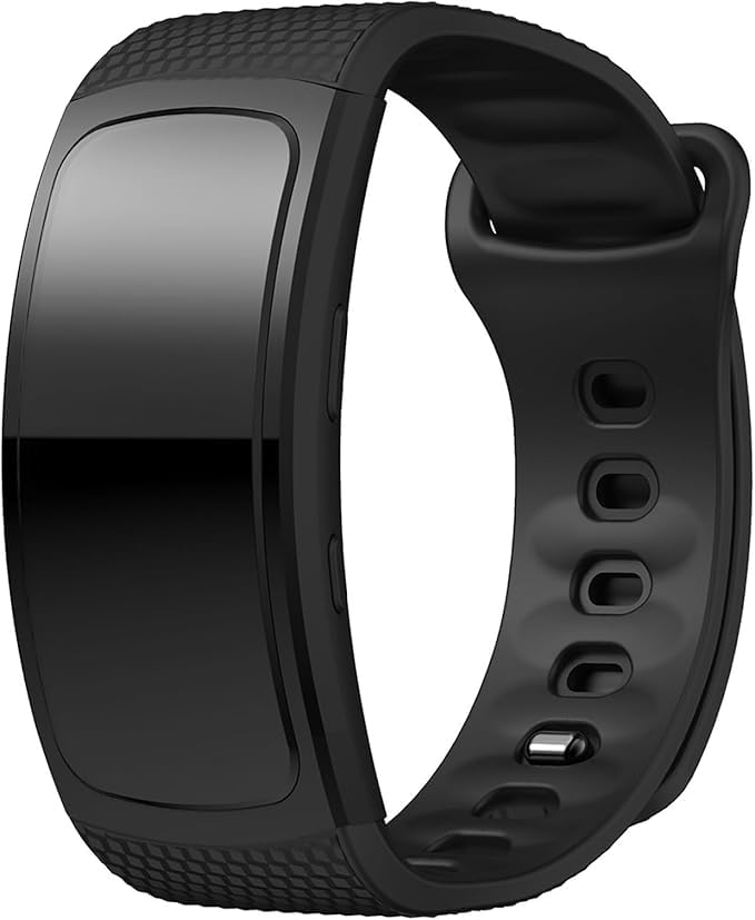 Straps Compatible with Samsung Gear Fit 2 Pro Strap for Adjustable Replacement Wristband Women Men Silicone Sport Watch Band for Gear Fit 2 Pro SM-R365 / Gear Fit 2 SM-R360