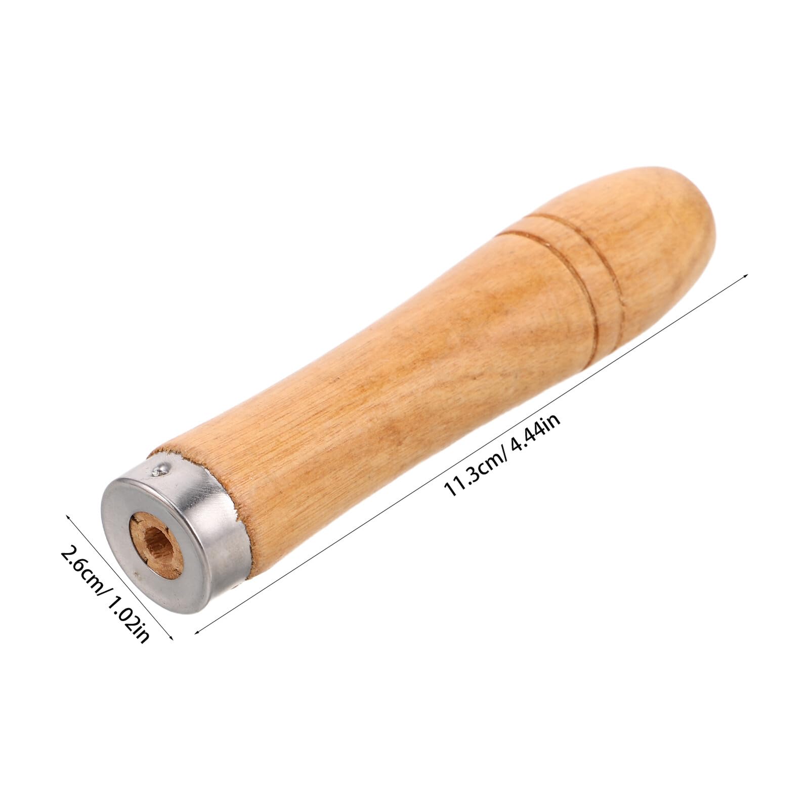 Homoyoyo 14 pezzi Manici in Legno Ergonomici per Accessori Barbecue Grip Antiscivolo e Resistenti al Calore per Forchette Spiedo Manico Sostitutivo Multifunzione per Attrezzi da Grigliata
