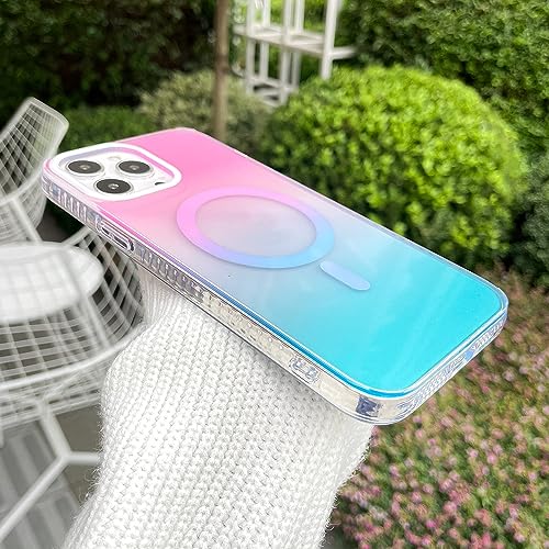 Coque antichoc iPhone 14 transparente et magnétique contre les rayures