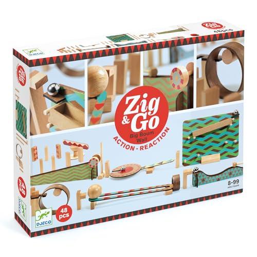 DJECO Zig & Go Big Boum Wall Set de Construcción 48 piezas miniatura 6
