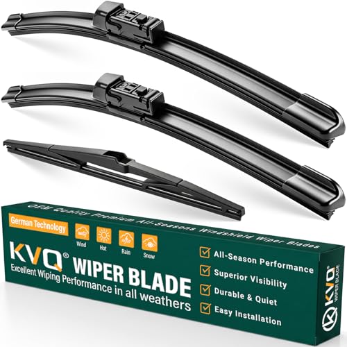 Image of Windshield Wiper Blades Replacement for Toyota CHR C-HR 2018-2021 2022 2023