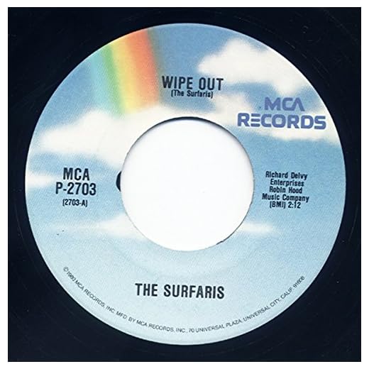 Wipe Out - Surfer Joe 7inch, 45rpm, CS
