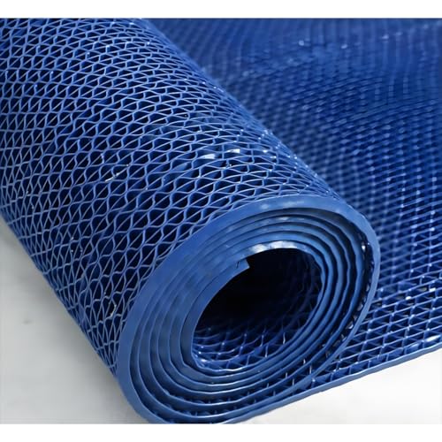 AOCIR �Ɩ��p�E�ƒ�p�E�H�Ɨp ����~�߃}�b�g | 4.5mm �� PVC �S���� �z������ ���� | �����E���ցE�v�[���E���ԏ� ���ꏊ�K�p | �]�|�h�~ ����ҁE���p�i (�u���[,160 x 400 cm)