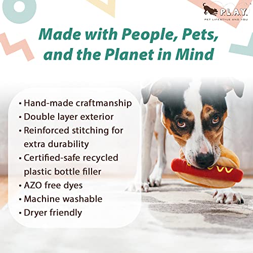 P.L.A.Y. Pet American Classic Pluche - Hot Dog