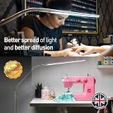 Daylight E35118 lampa, srebrna, zmienna
