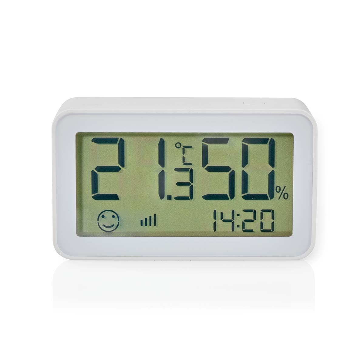 Slimme Zigbee 3.0 Klimaatsensor - batterij - Wit