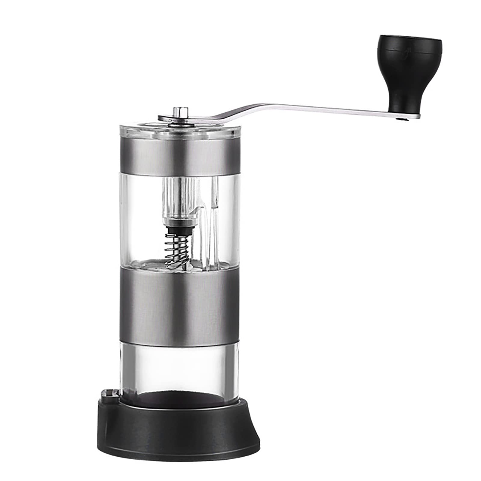 Moulin à café manuel portable avec réglages de mouture pour expresso et piston