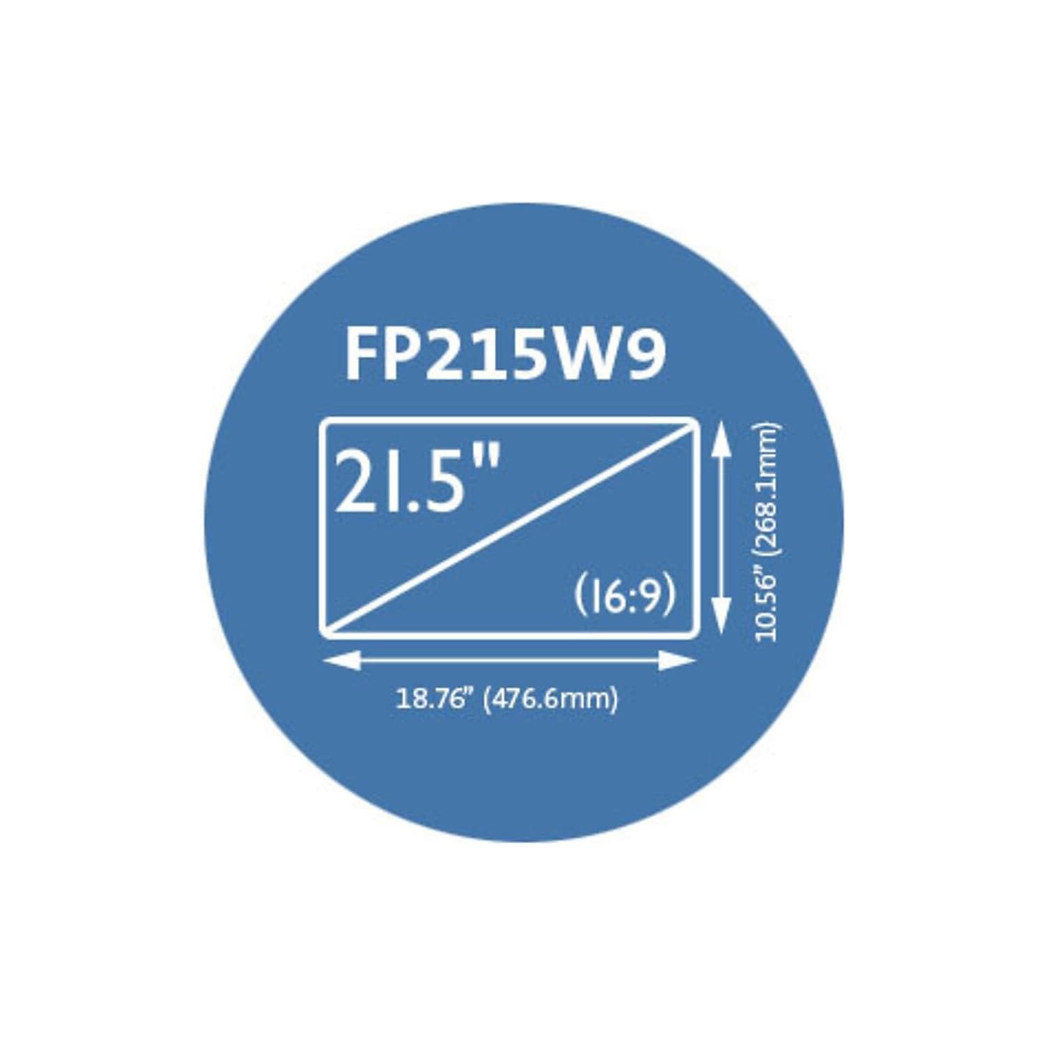 KENSINGTON K55797WW - Pantalla de privacidad para monitores de 21,5” (16:9)