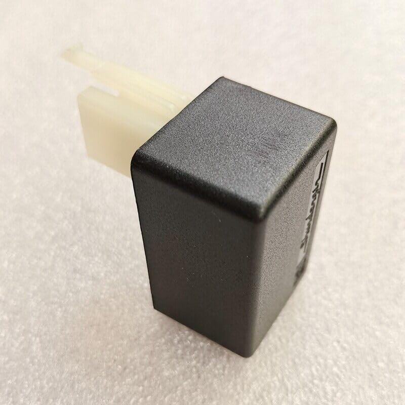 Automatic Fuel Pump Cut Off Relay, 12V, 30A, 1A, 2 Terminals, Black, Normally Open, Screw Mount, Screw Connector, Compatible with Hoonnddaa CB400F CB1 89-90 CBR250 MC19 CBR400 NC23 87-94