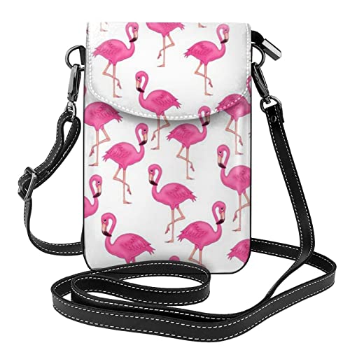 Petit sac à bandoulière téléphone portable motif chien pour fille et femme