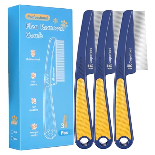 Cupofpet 3-Pack Flea Comb