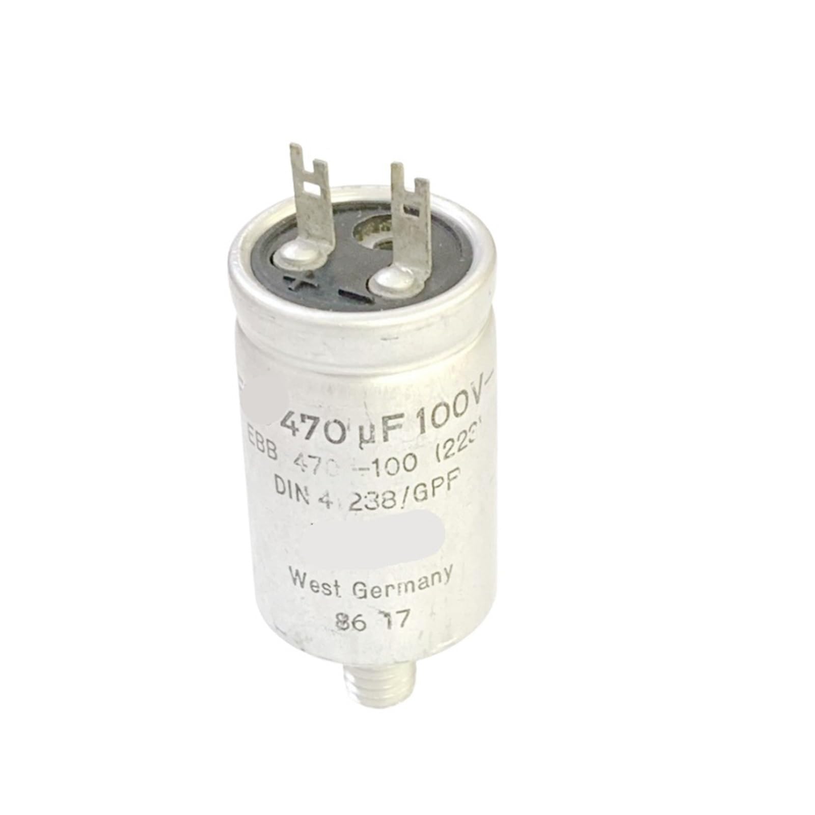 Kondensator elektrolityczny z filtrem 470UF 100V