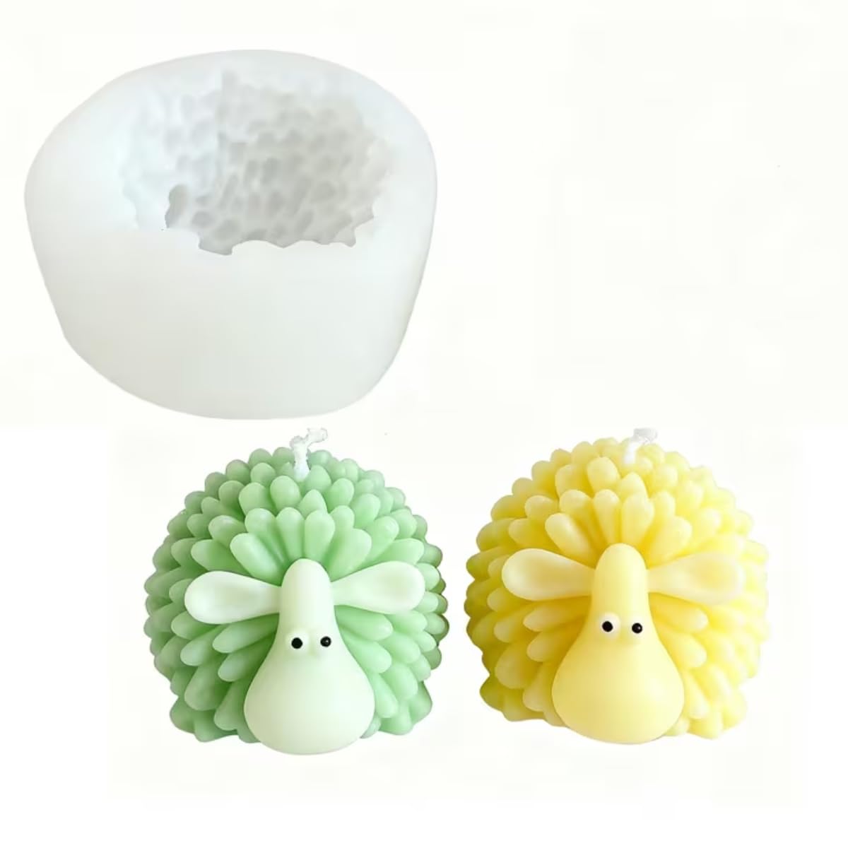 Sheep Animal Candle Mold Silicone Cartoon Animal Soap Molds for DIY Candle Making Wax Melts Clay Cute Handmade Soap Molds Bath Bombs Birthday Baby Shower Cake Cookies Fondant Molds-image-28