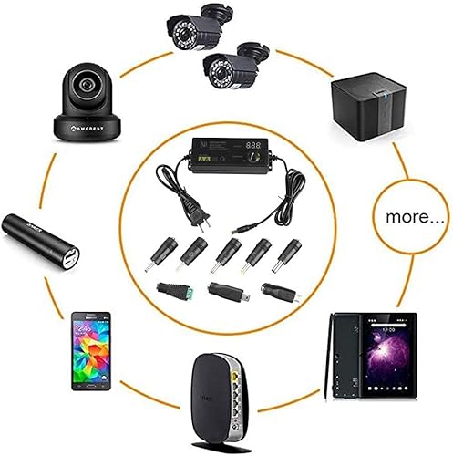 Miniatura 8 de AlloverPower 3 V - 24 V 15 A 36 W kit de fuente de alimentación de CC ajustable adaptador de control de velocidad interruptor de encendido y apagado