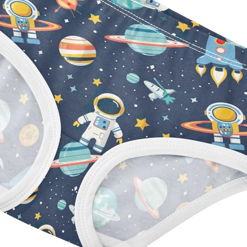Space Rocket Planet Astronaut Toddler Girls's Underwear 2T 202b53484