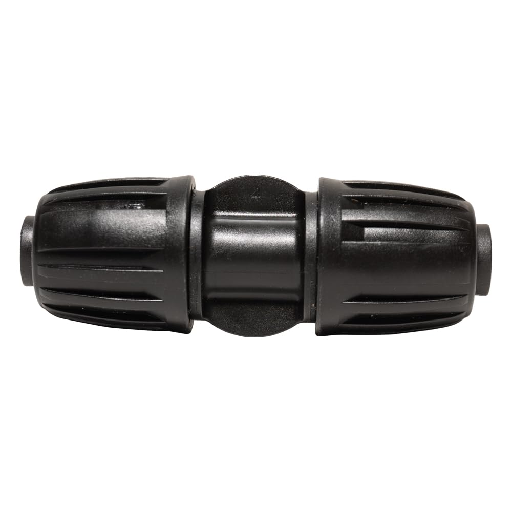 1/2 Inch Drip Irrigation Parts System Lock Barbed Coupling Drip Line Fittings For Garden Soaker Hose Tubing Tape Connector