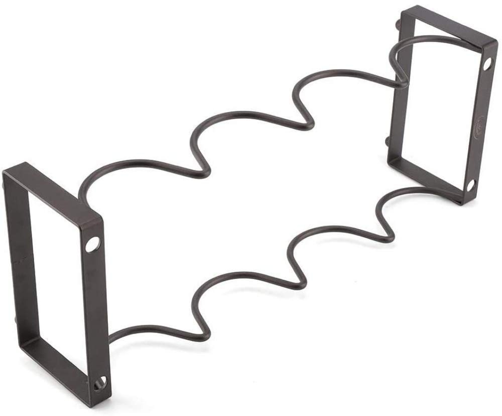 Metall Weinregal, Schwarz Wein Kleiderbügel Halter Freistehende Tischplatte Wein Lagerung Display Rack Upside Down Becher Wein Lagerregal für Home Kitchen Restaurant KTV,