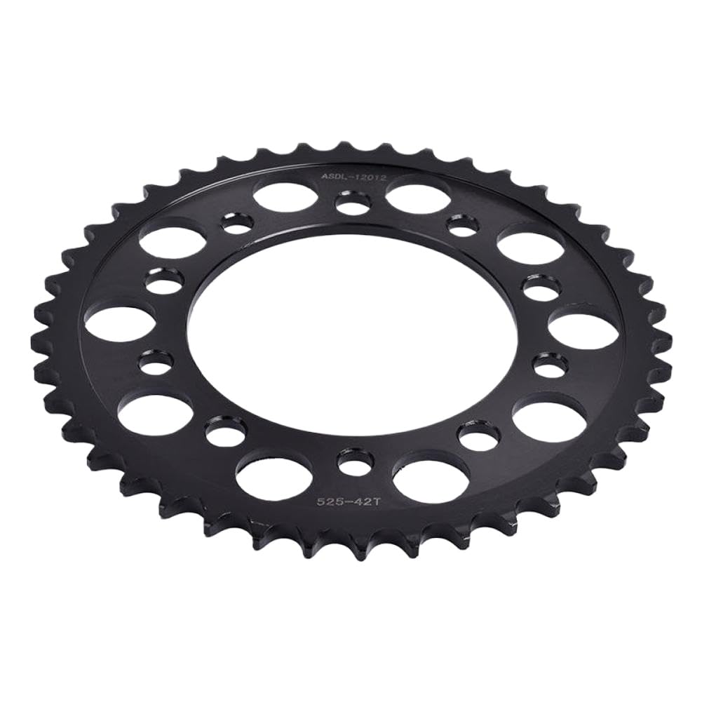 Engranaje de piñón trasero 525 42T compatible con CBR650 CBR650F VT750 VLX750 VT VLX 750 CBR900 CBR900RR CMX1100 CB600 CBF600