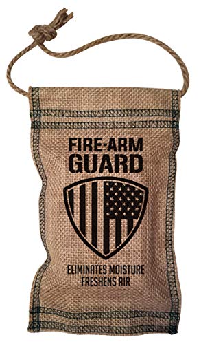 Firearm Guard Dehumidifier Pouch- US Flag Design, Natural