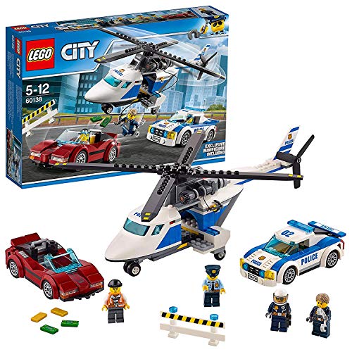 LEGO City Police - Persecuci&oacute;n por la Autopista, Set de Construcci&oacute;n de...