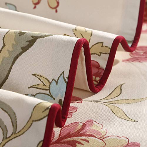 Brandream Luxurious Duvet Cover Queen Size Bedding Set Floral Duvet Quilt Cover Set Printed Chinoiserie Peony Asian Style Home Collections 800TC Egyptian Cotton Bedding Set Pieces - image 4
