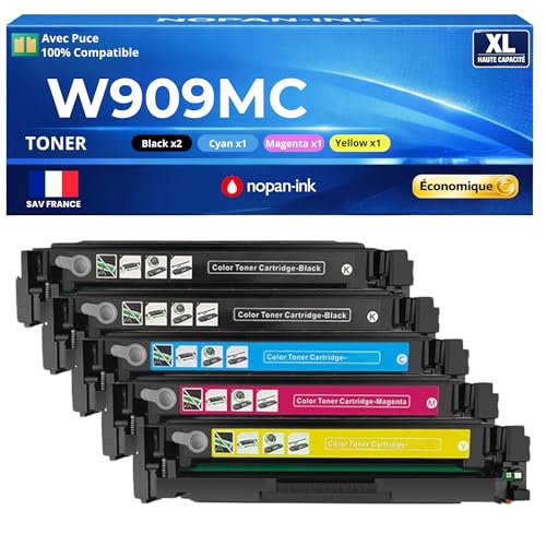 Toner HP W9090MC W9091MC compatible pour remplacer sans erreur vos cartouches épuisées