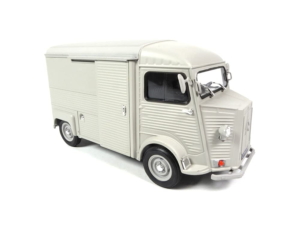 - Camion utilitaire 1/24 compatible avec CITROEN Type H (HY Welly 24019)