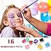 Emooqi Pintura Facial Maquillaje, 16 Colores Pintura de Cara Pintura de Maquillaje...