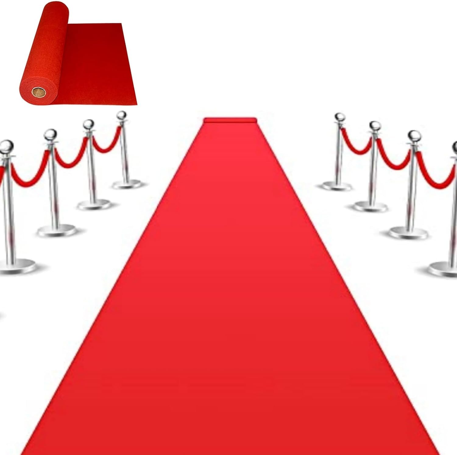 Loper rood per meter huren - Partytentverhuur Dordrecht