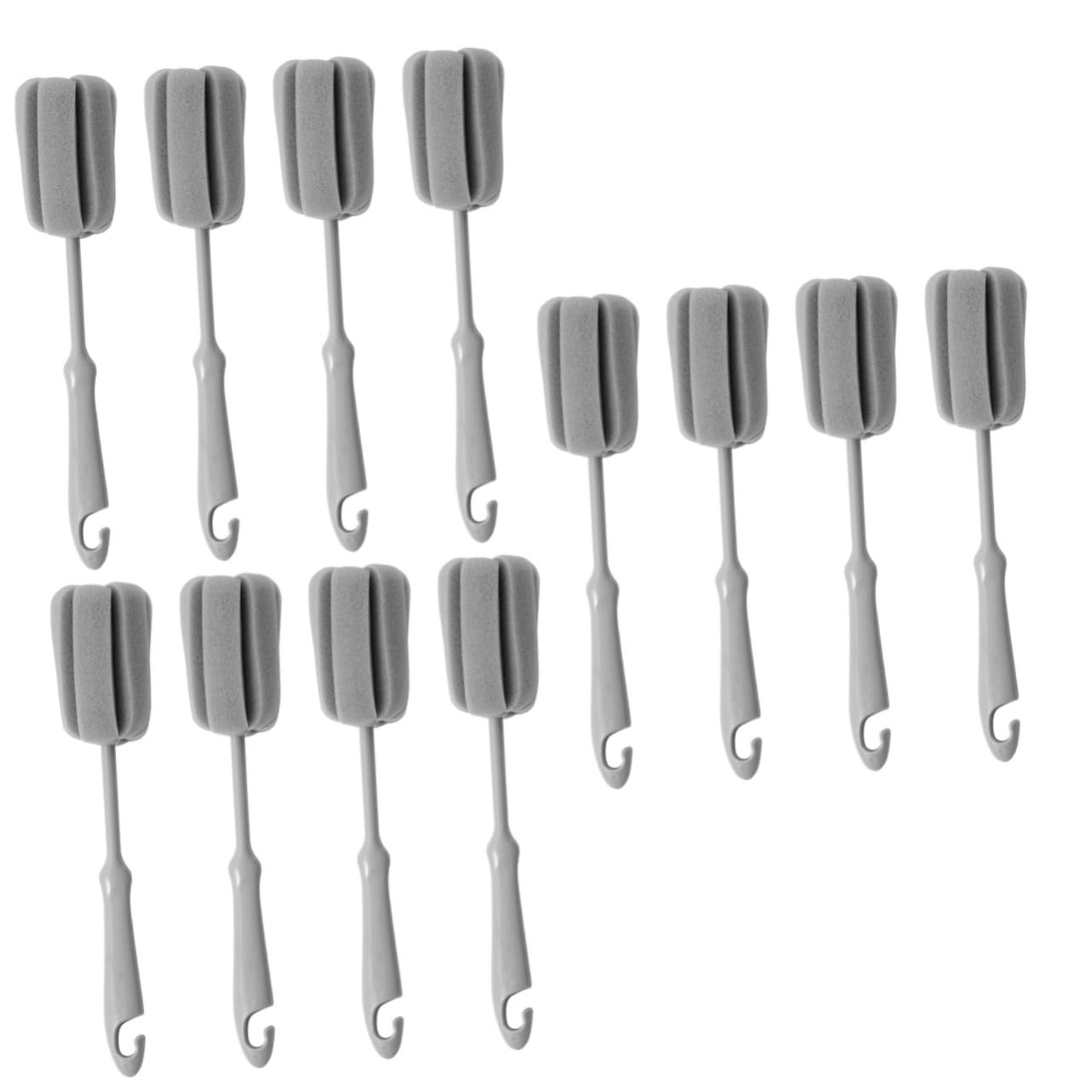 3 Sätze Flaschenbürsten Mit Langem Hochdichte Schwammreinigung Für Weingläser Flaschen Und Tassen Effektive Küchenreinigungswerkzeuge Für Müheloses Putzen 4 Stück * 3