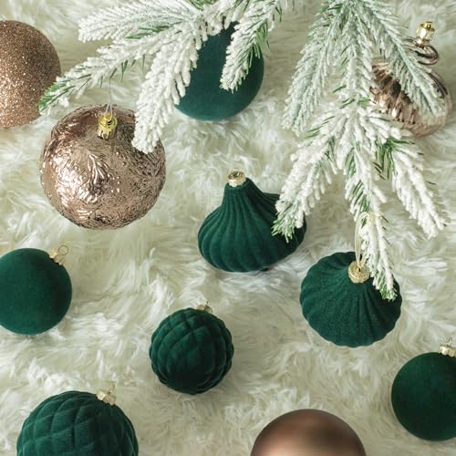 KI Store Palline di Natale in velluto