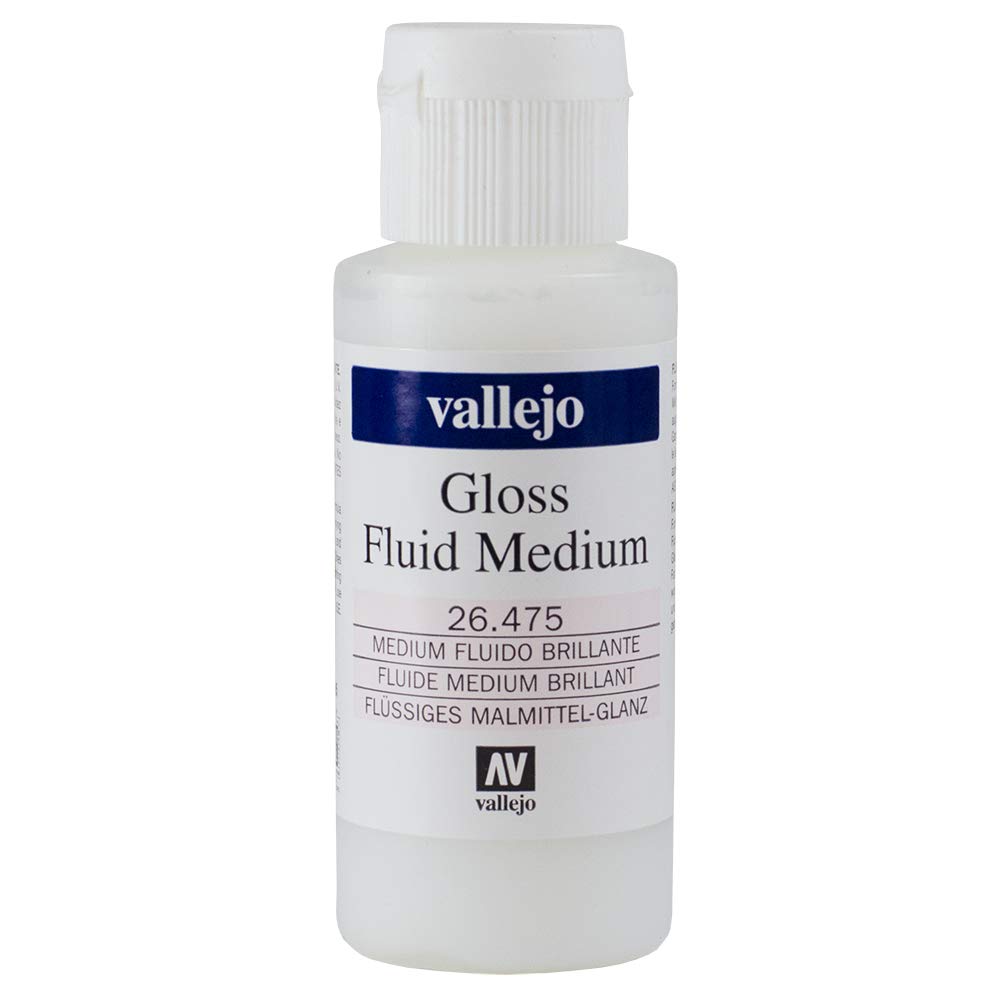 VallejoAcrylic Fluid Gloss Medium : 60ml