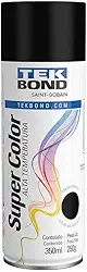 Tinta Spray Preto Alta Temperatura 350ml 250g Tekbond