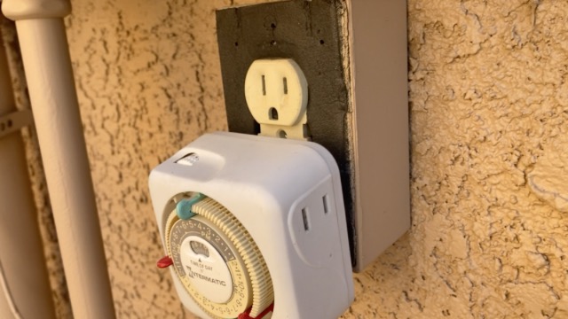 Intermatic TN111K 15-Amp Indoor Timer - Versatile 24-Hour Control - Easy Manual Override and Single 2-Prong Design (1 Pack)