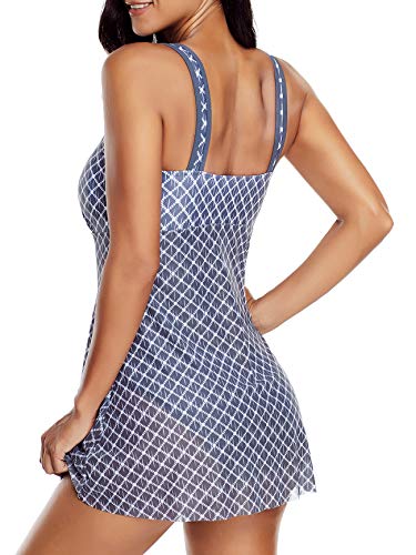 Image of American Trends Women's High Waisted Bikini Bottoms Swimming Suits Tummy Control Bathing Suits