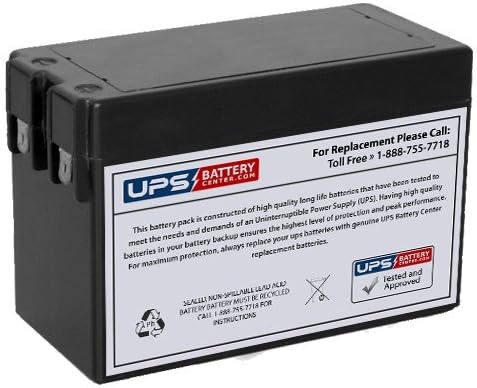 FirstPower FP1228 12V 2.8Ah Replacement Battery by UPSBatteryCenter