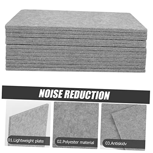 INOOMP 12Pcs Paneles de Absorción Acústica Profesional para Aislamiento Sonoro para Ktv Estudio en Casa Oficina Durable miniatura 5