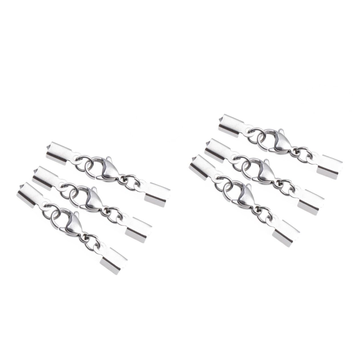 Operitacx 96stücke Teiliges Aus Edelstahl-lobster-clips Für Schmuckherstellung Robuste Verschlüsse Für Halsketten Und Armbänder Für Diy-projekte Und Kreative Designs