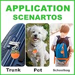 PU Leather Keychain Holder Protective Case Compatible with AirTag - Image 6