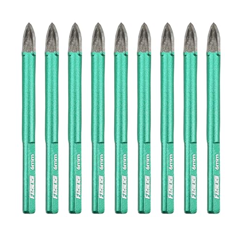 Foret triangulaire en carbure de tungstène 6 mm à haute résistance plastique